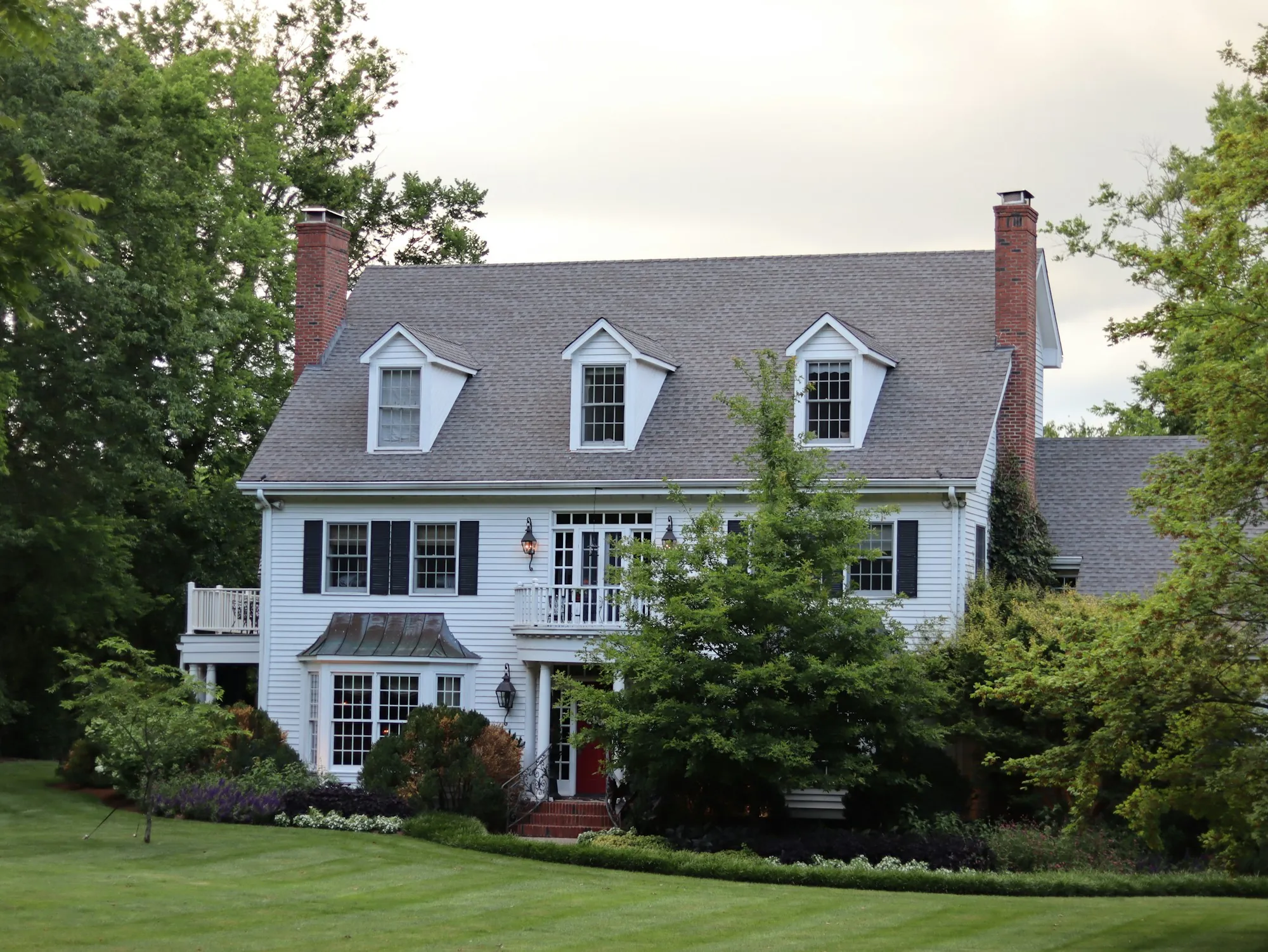 Exterior of a home in a residential neighborhood