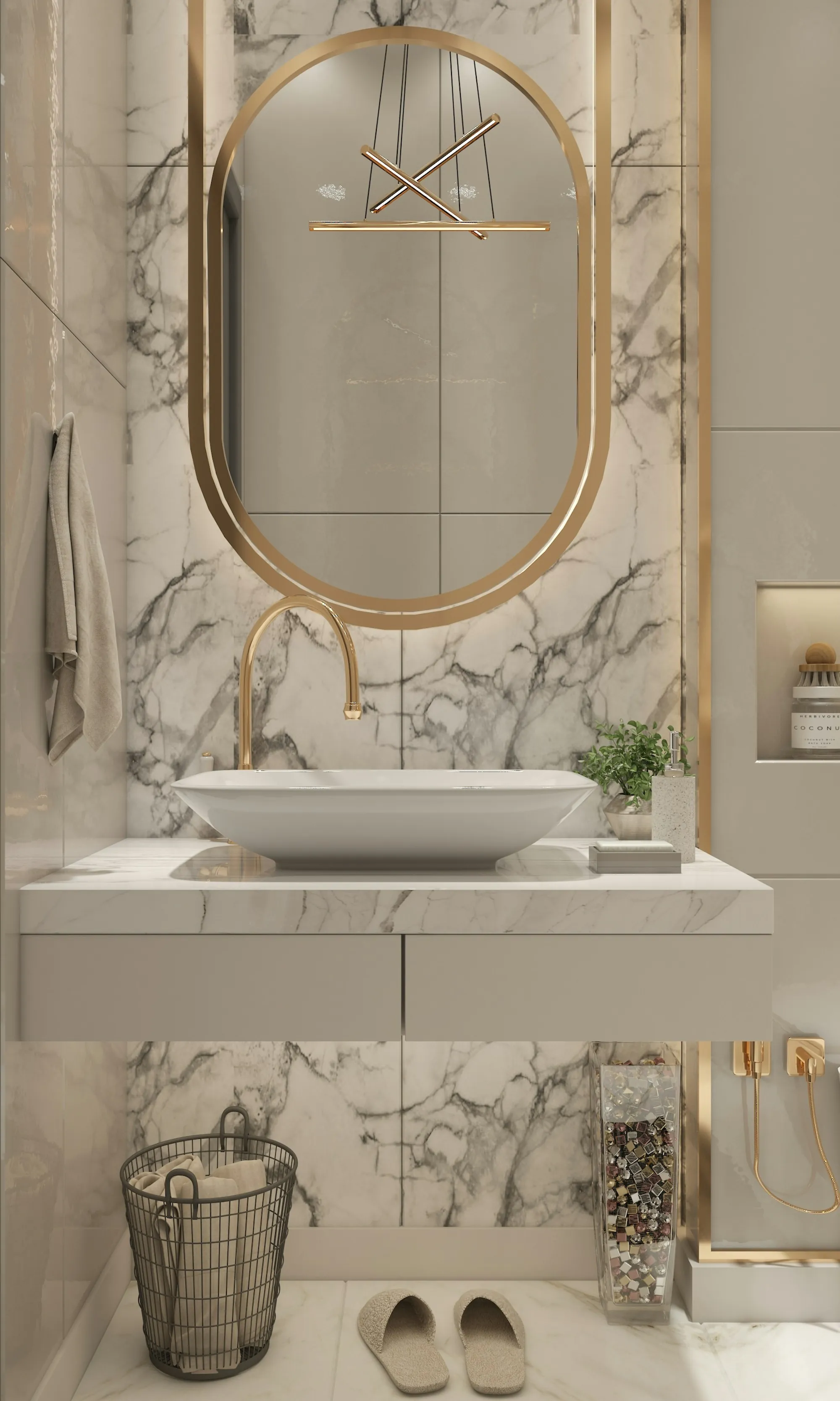 Remodeled bathroom